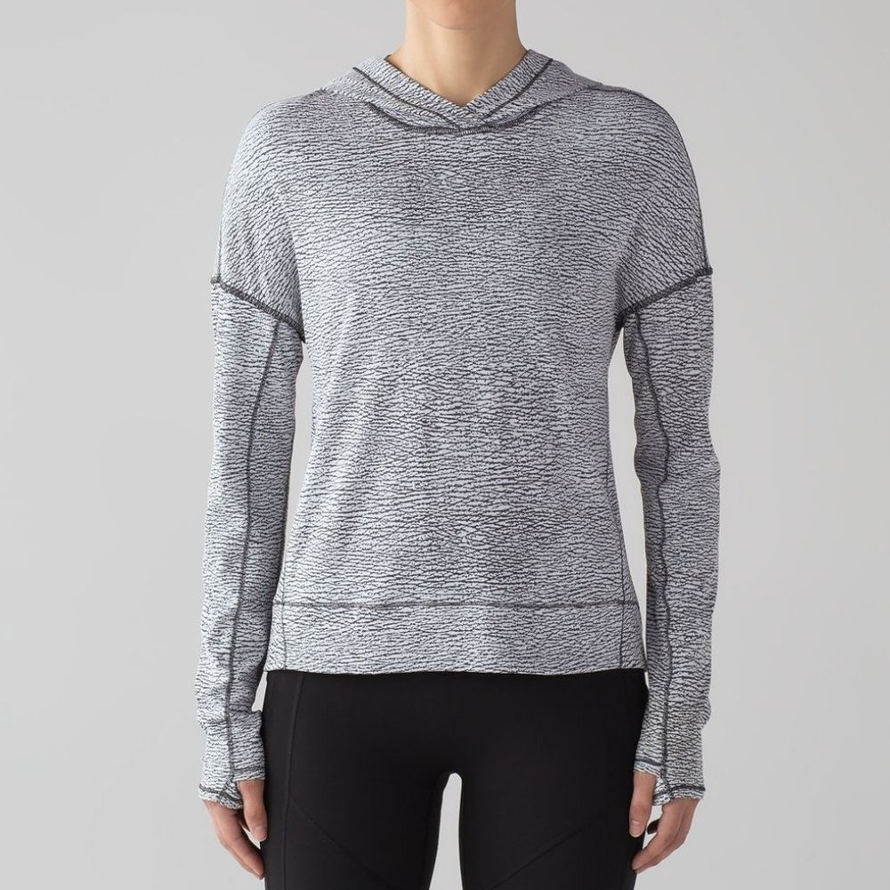 Lululemon Squad Goals Gray Hoodie Sz 4